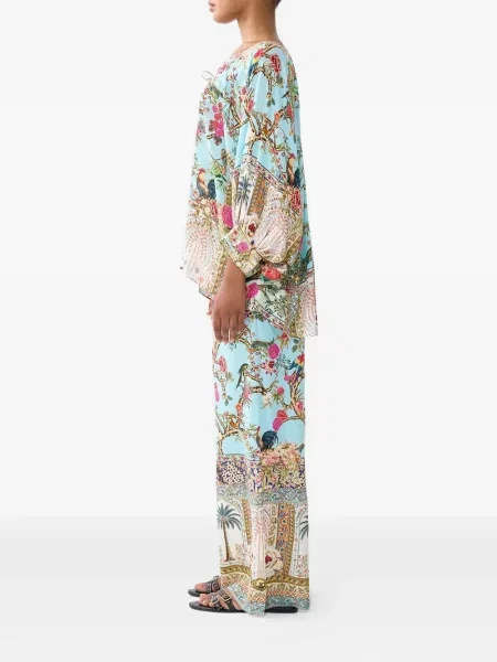 Pantaloni Camilla albastru