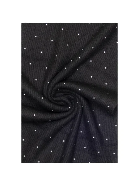 Fular Only tricotate negru