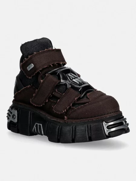 New Rock sneakers TORDO MARRON RECIPET NEGRO TOWER NEGRO AC maro