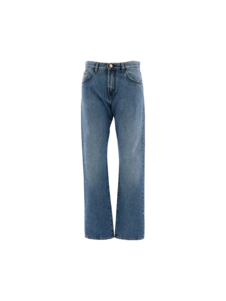 Jeansy straight leg 3x1 niebieskie