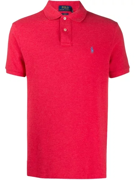Polo Polo Ralph Lauren cu broderie roz