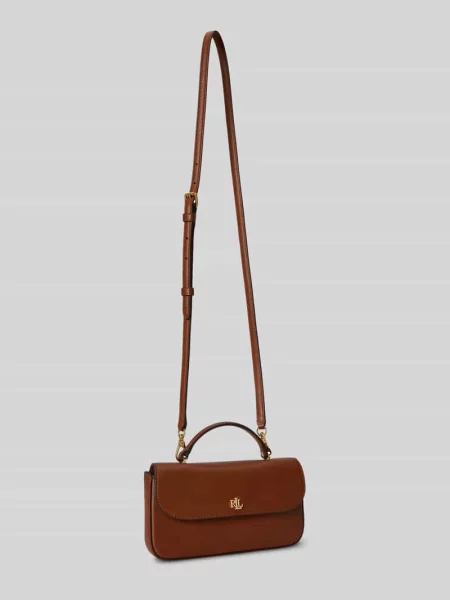 Lauren Ralph Lauren portfel skórzany brązowy