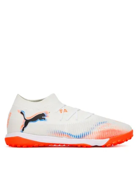 Puma Ghete pentru fotbal Future 8 Match Tt 01 alb