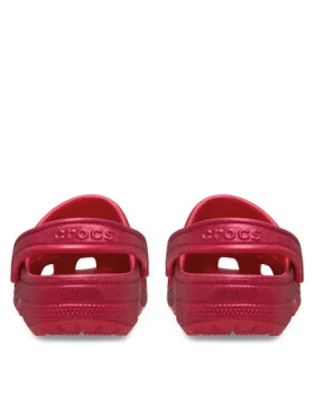 Papucs Crocs Classic Glitter Clog rózsaszín