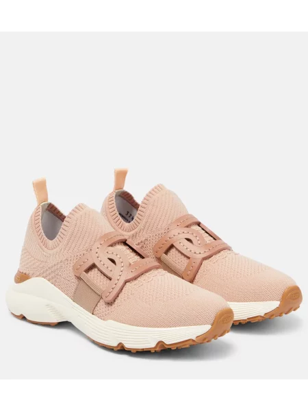 Slip on hlačke slip Tod's roza