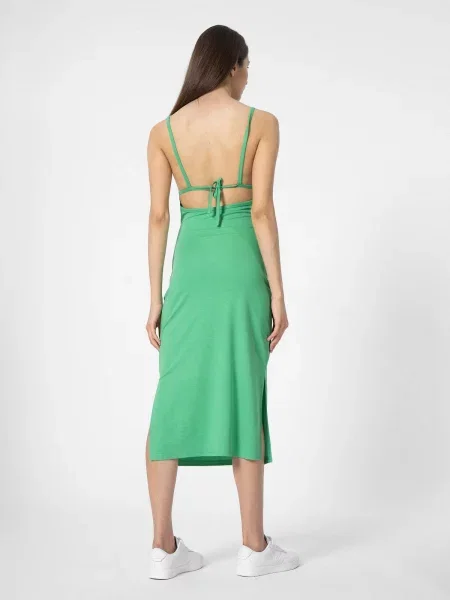 Rochie maxi 4f de costum verde
