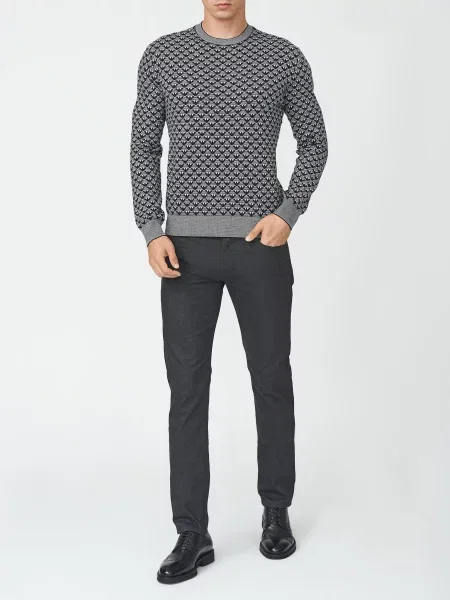 Штани Emporio Armani сірі