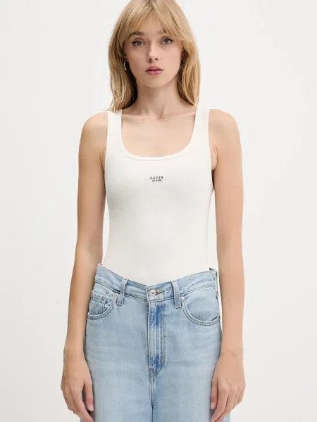 Топ Guess Jeans бежевий