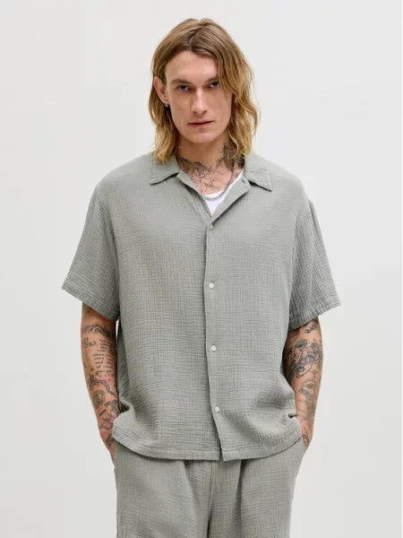 Jack & Jones Koszula Nantucket zielony