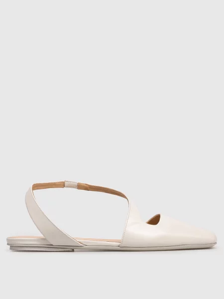 Шкіряні босоніжки Marsell білі