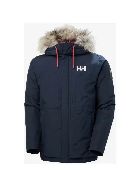 Kurtka z kapturem Helly Hansen Coastal Parka w kolorze granatowym S niebieska
