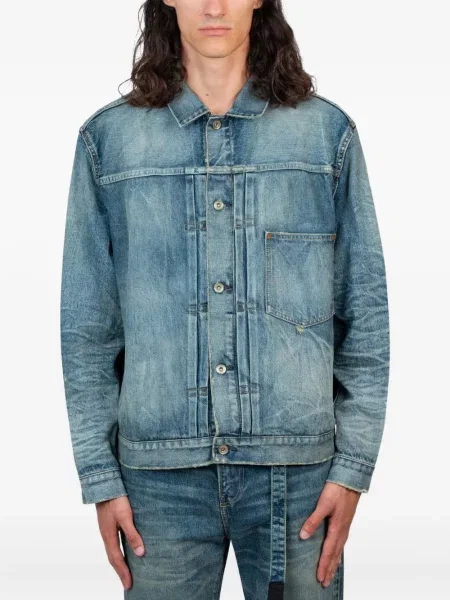 Geacă de blugi Sacai albastru