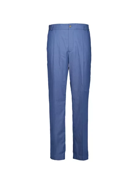 Pantaloni Moncler cu autograf albastru
