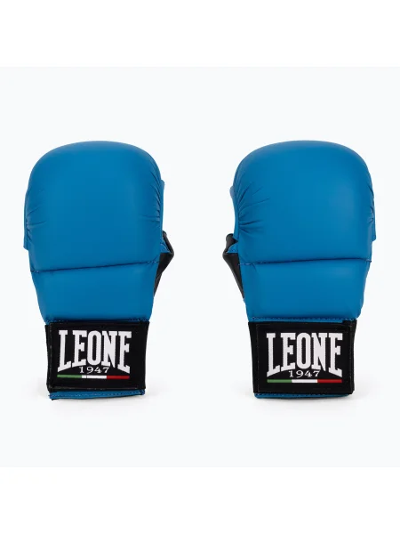 Olcsóbban. LEONE karate kesztyű kék. Méret: M kék