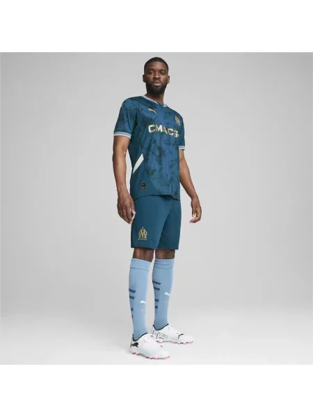 Szorty Olympique Marsylia PUMA Ocean Tropic Bold Blue niebieskie