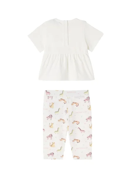 Gyerek póló Moncler Enfant fehér