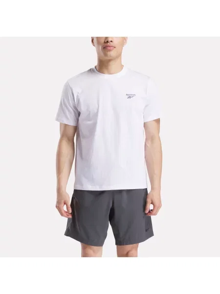 Reebok Koszulka ID Small Logo male White Size: XS biała