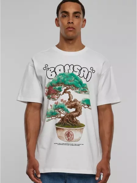 Tricou Mister Tee alb