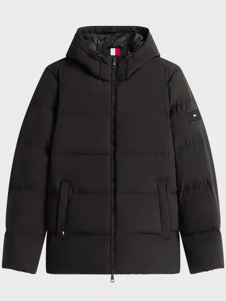 Пуховик Tommy Hilfiger черный