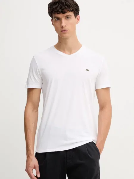 Lacoste tričko bílé