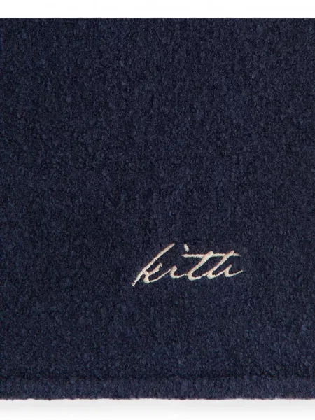 Pantaloni scurți Kith cu broderie albastru