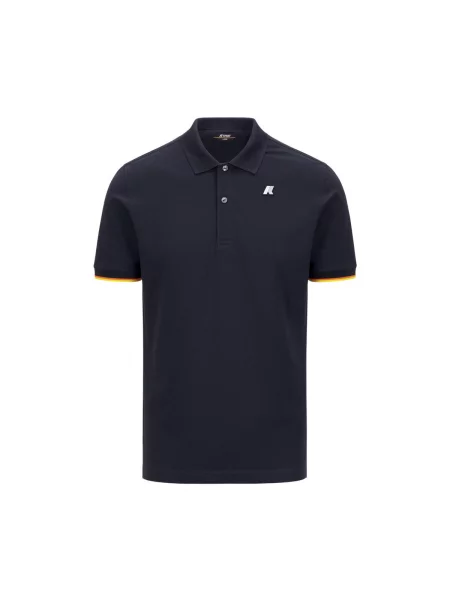 Scurt tricou K-way cu mâneci scurte albastru