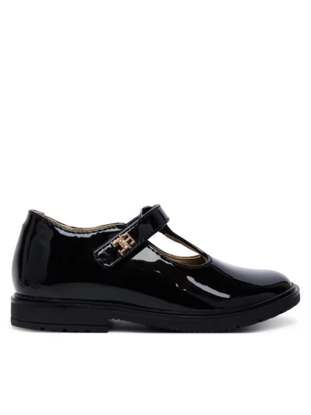 Polobotky Tommy Hilfiger Low Cut Shoe černá