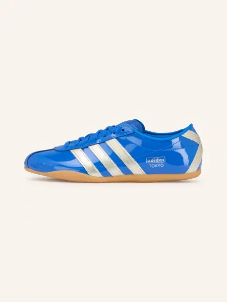 Adidas Originals Lakované Tenisky Tokyo / stříbrná modrá