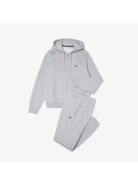 Lacoste Dres Z Długim Rękawem szary