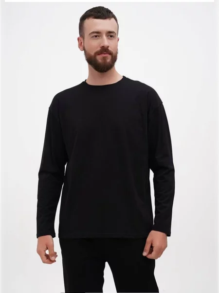 Лонгслив Hibrand черный
