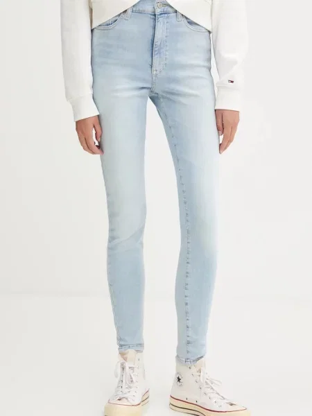 Дънки Tommy Jeans синьо