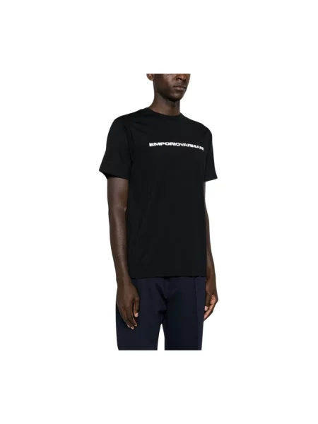Koszulka Emporio Armani czarna