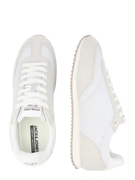JACK & JONES Nízke tenisky JFWRETRO RUNNER čierna ako vlna biela