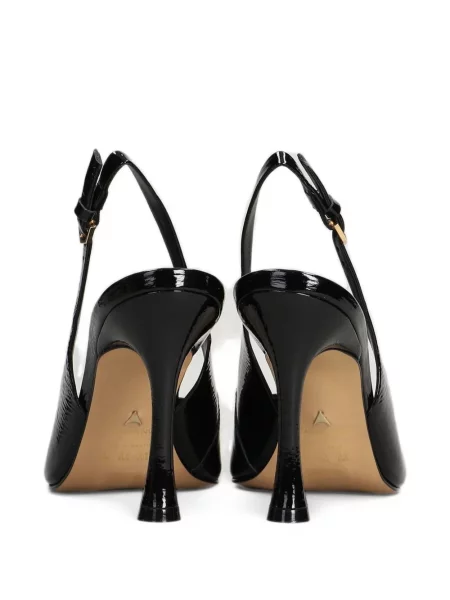 Pantofi cu toc Carrano slingback negru