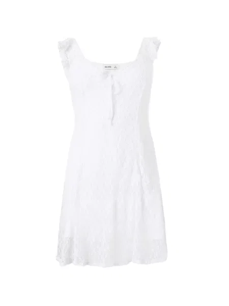 HOLLISTER Rochie de vară alb