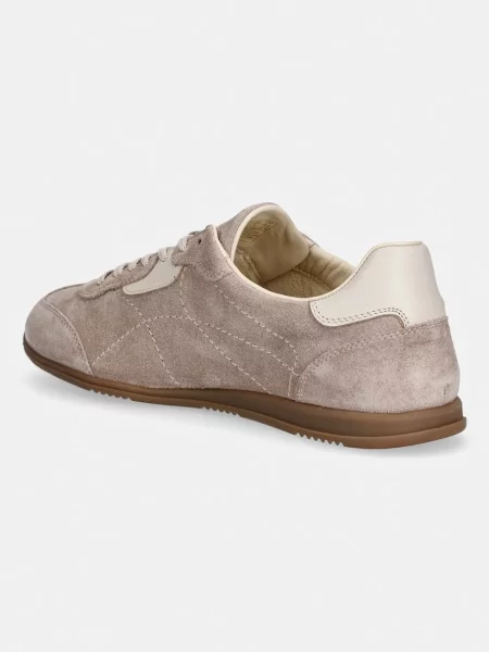 Gant sneakers din piele întoarsă Spearclub bej