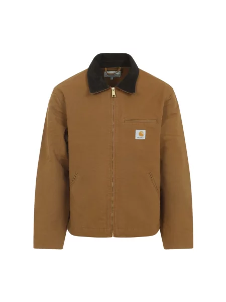 Carhartt WIP Detroit Jacket Summer Mężczyźni Kurtki Carhartt WIP Size: M brązowy