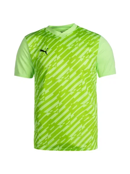 PUMA Funkcionalna majica Ultimate limeta / neonsko zelena črna