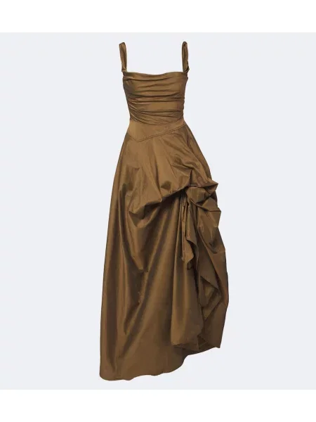 Rochie Vivienne Westwood drapată maro