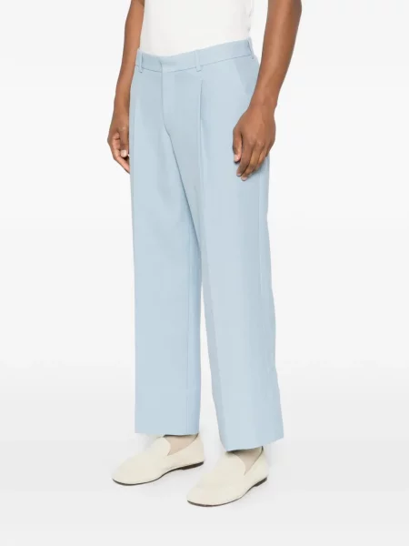 Pantaloni Sandro albastru
