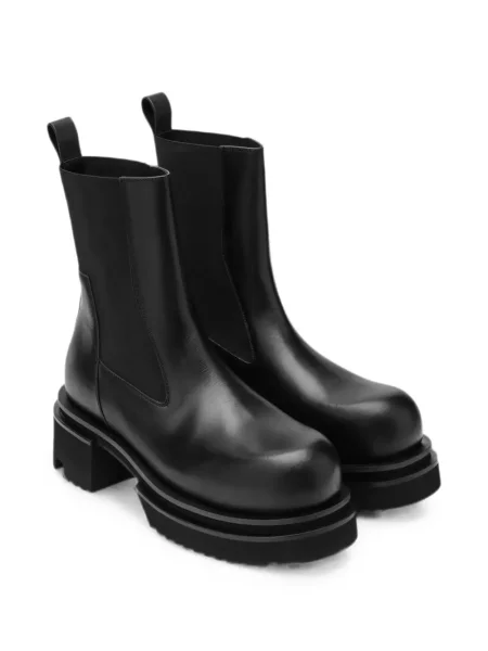 Botine chelsea Rick Owens din piele negru