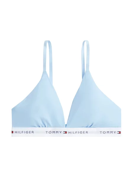 Tommy Hilfiger Underwear Sutien albastru deschis / roșu intens alb