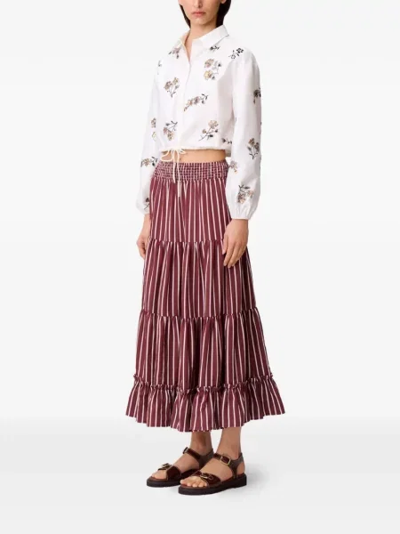 Koszula Claudie Pierlot w kwiatki biała