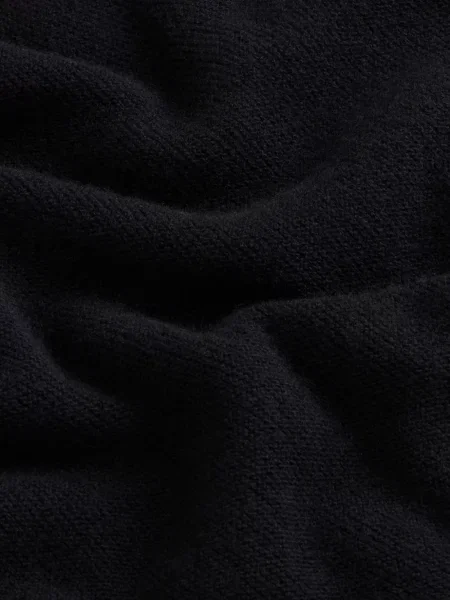 Pulover Woolrich cu decolteu în V negru