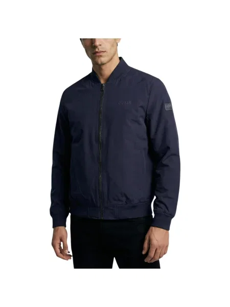 Geacă bomber Guess stretch albastru