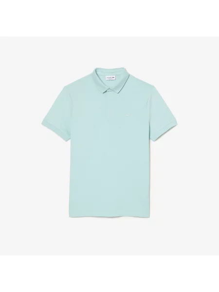 Lacoste Koszulka Polo Smart Paris Z Elastycznej Bawełny zielona