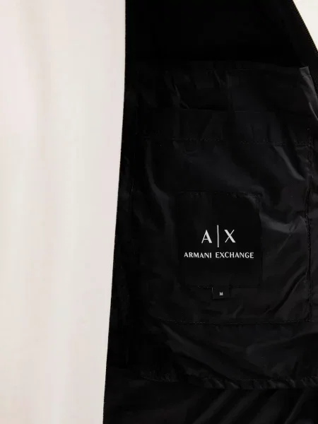 Пуховик Armani Exchange черный