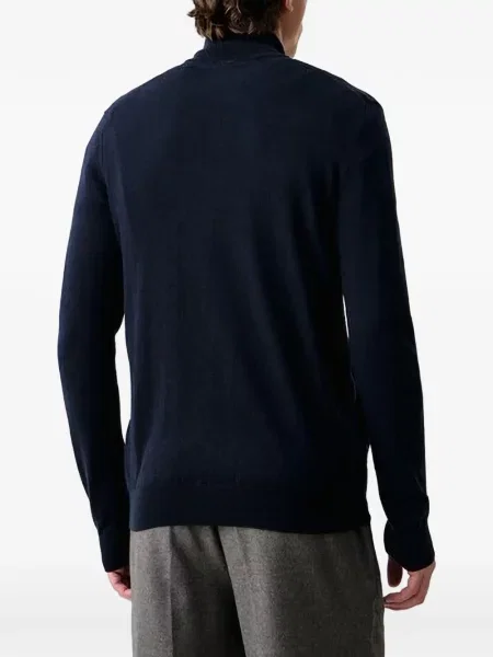 Cardigan Guess cu broderie albastru