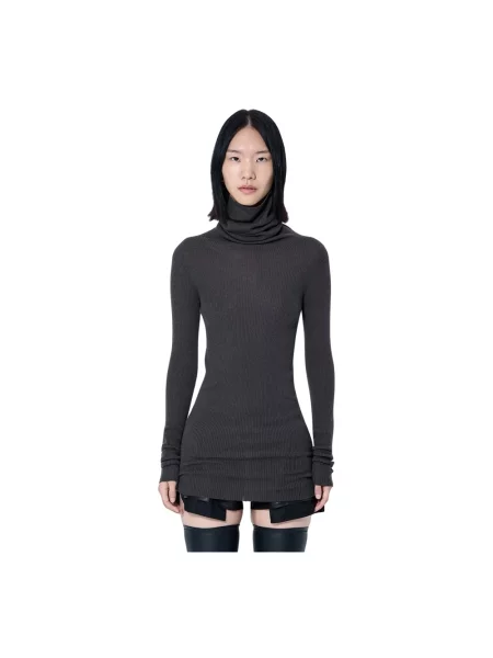 Sweter Rick Owens wełniany szary