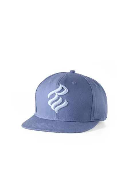 ROCAWEAR Șapcă Carter fumuriu / pastel albastru